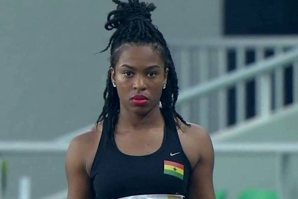 Nadia Eke suffered hamstring injury in record breaking meet The Ghana