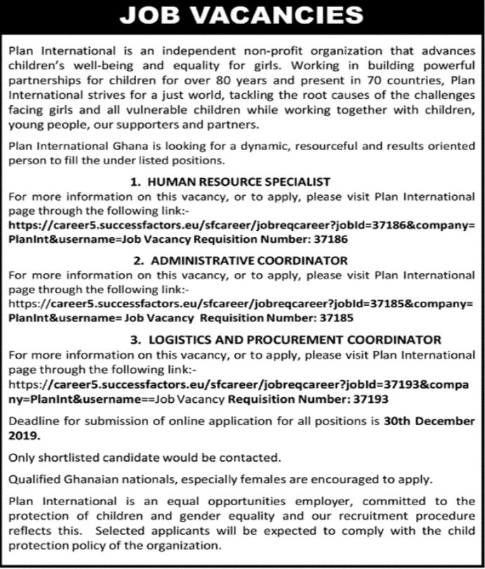 Advertised Jobs in Newspapers today