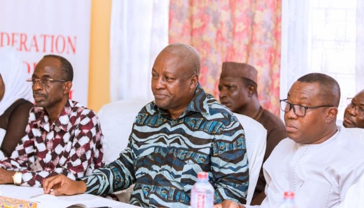 Photos: NDC meets with Federation of Muslim Council over Manifesto ...