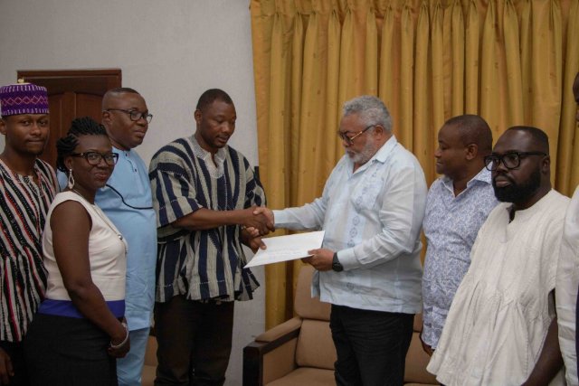 Inter-Party Resistance Against New Voter Register (IPRAN) petitions former President Jerry John Rawlings