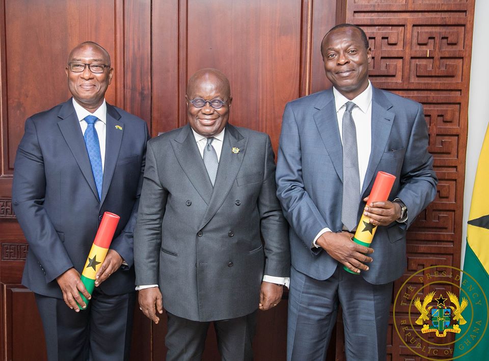 Akufo-Addo and new ambassadors