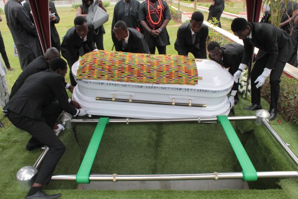 Burial Service, Source: Lashibi Funeral Home