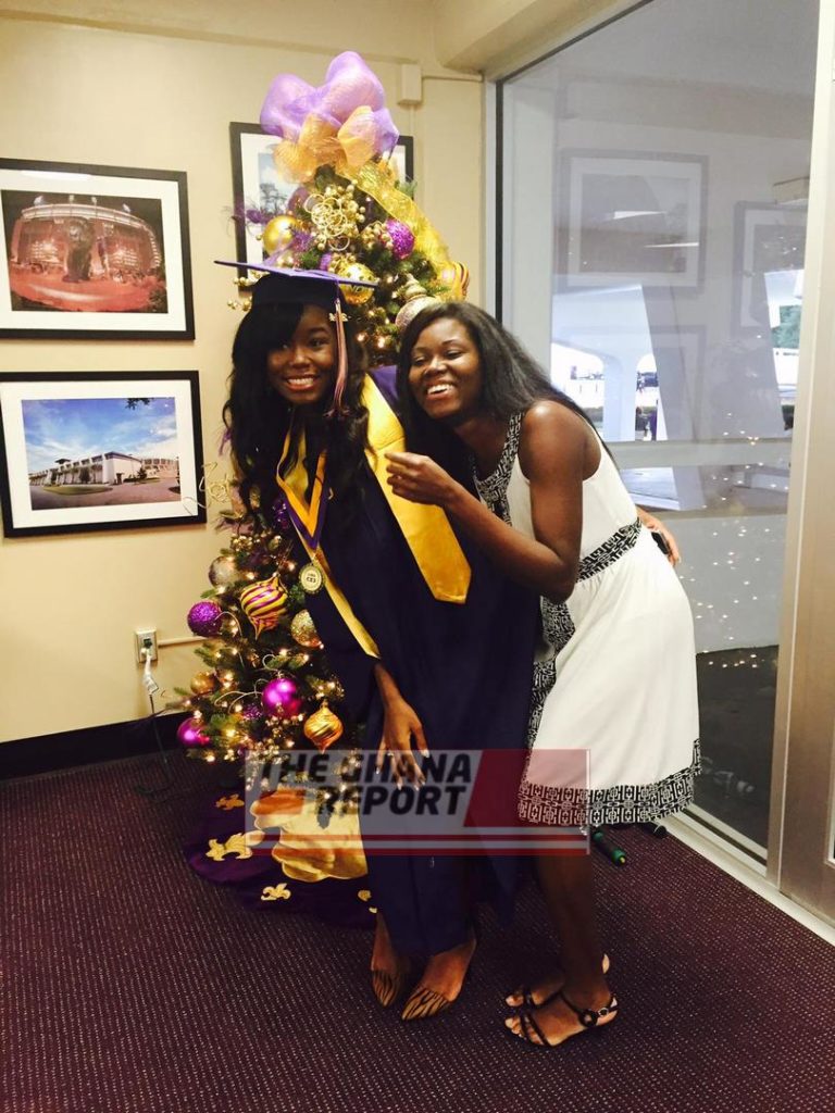 Jasmine's graduation from Louisiana State University