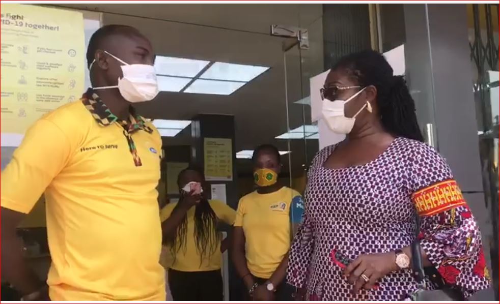 Video: Ursula shuts down MTN office for violating COVID-19 protocols