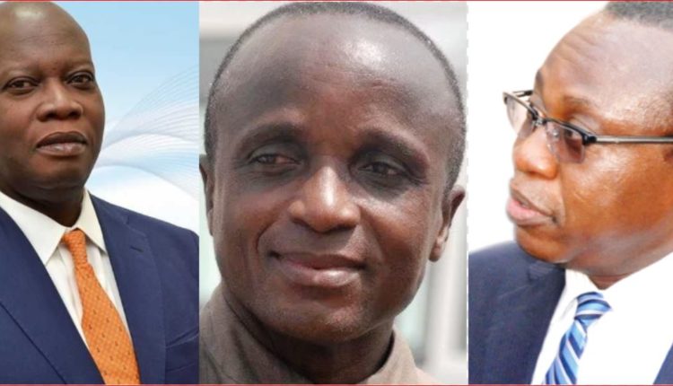 Abuga Pele, a former National Co-ordinator for the Youth Employment Agency (YEA); Eugene Baffoe-Bonnie, a former board chairman of the National Communication Authority (NCA) and William Matthew Tetteh Tevie, a former Director-General of the NCA