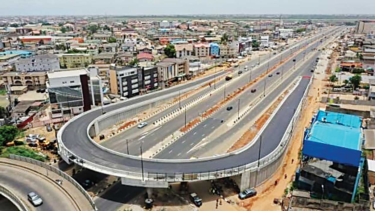 Lagos airport road