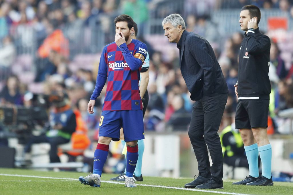 Messi and Setien