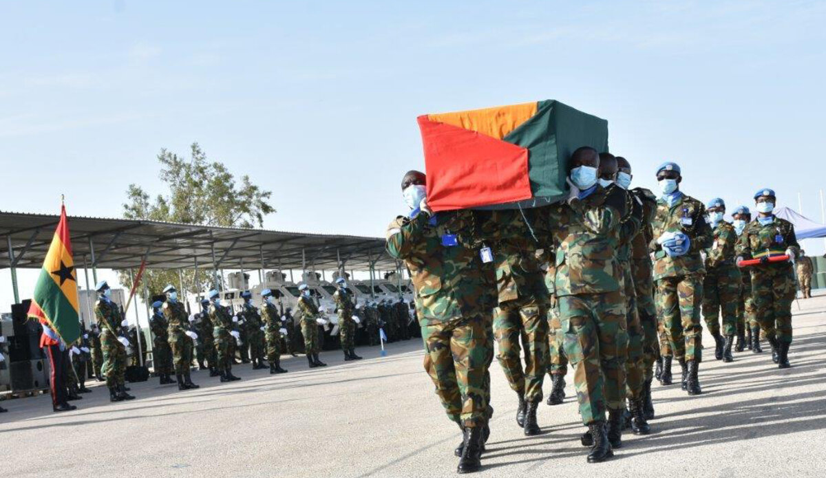 UNIFIL, LAF pay tributes to deceased Ghanaian peacekeeper