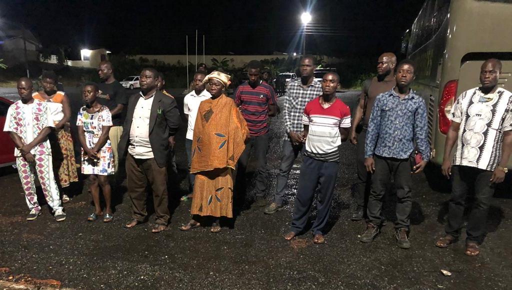 14 Western Togolanders arrested in Kpando
