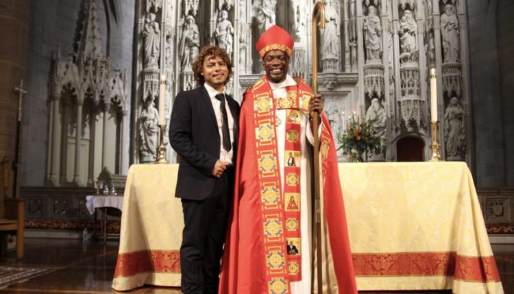 The Rt. Rev. Deon Kevin Johnson (right) with his husband, . He is the first openly gay Black bishop in the Episcopal Diocese of Missouri’s 179-year history -- Photo Credit: Diocese of Missouri