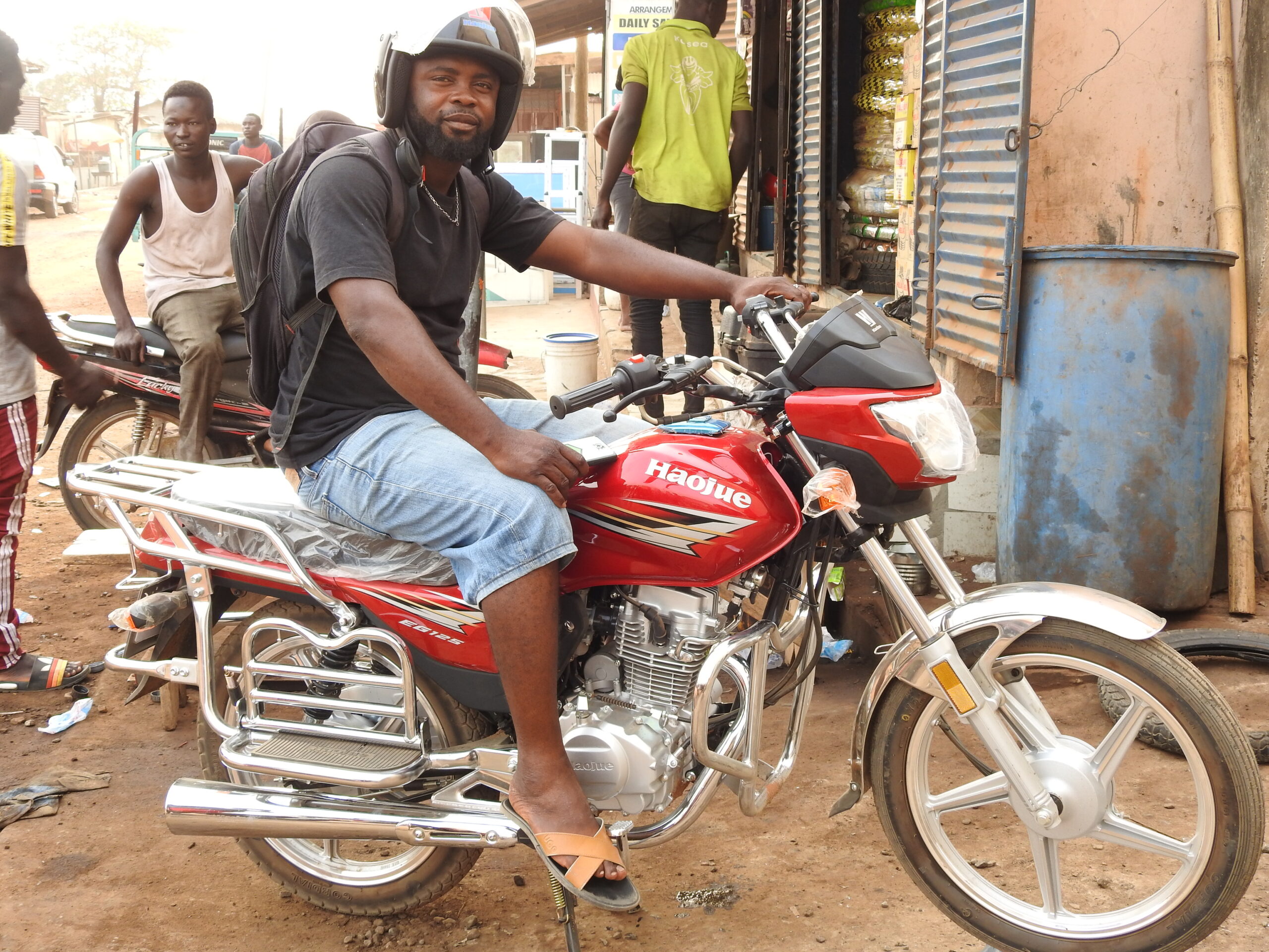 Public Relations Officer of the Greater Accra Regional Okada Riders Association, Pascal Setsoafia