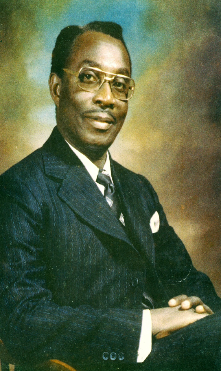 Samuel Joseph Anie as credited for producing the first piece of African Fancy Print Cloth in Ghana as Manager of the then State Textile Manufacturing Corporation