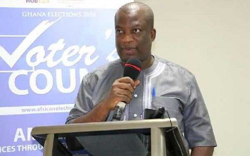 Director of Electoral Services for the EC, Dr. Serebour Quaicoe