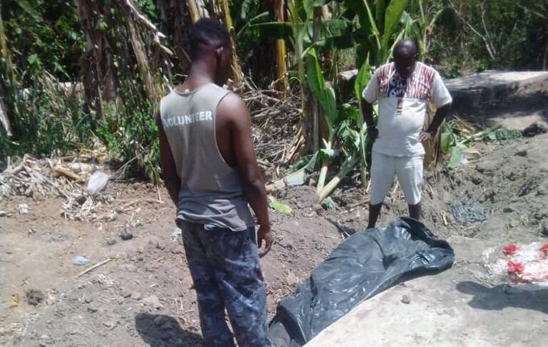body found on cassava farm