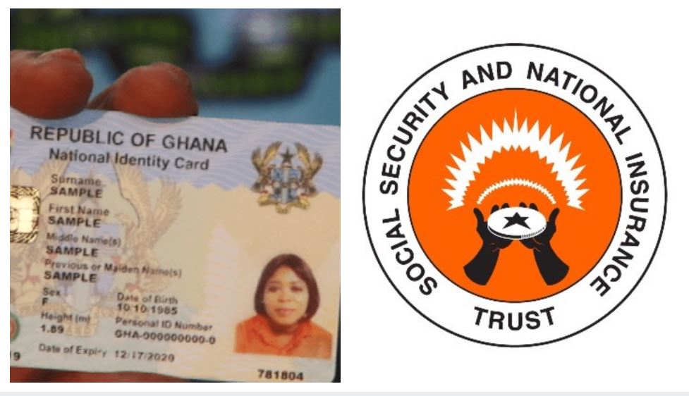 Ghana card SSNIT