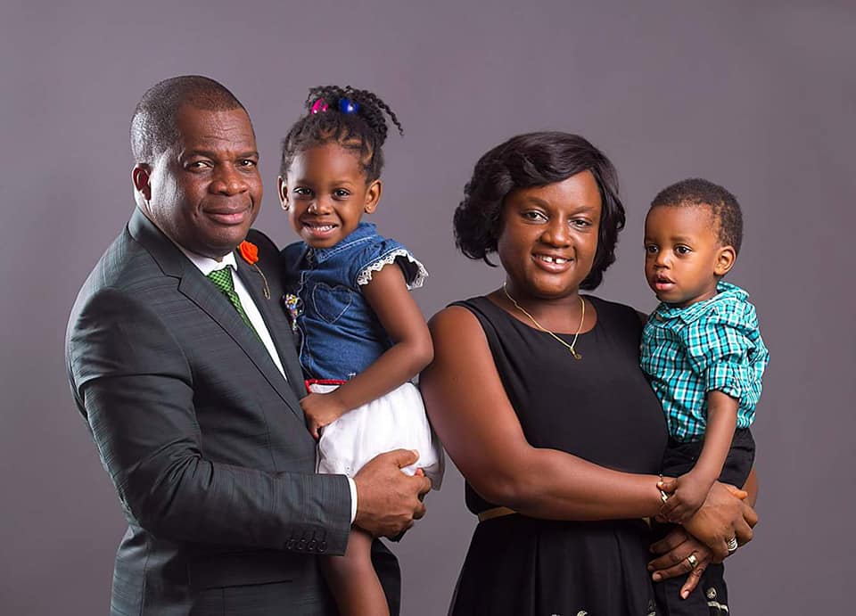 Rev. Wengam and his beautiful family