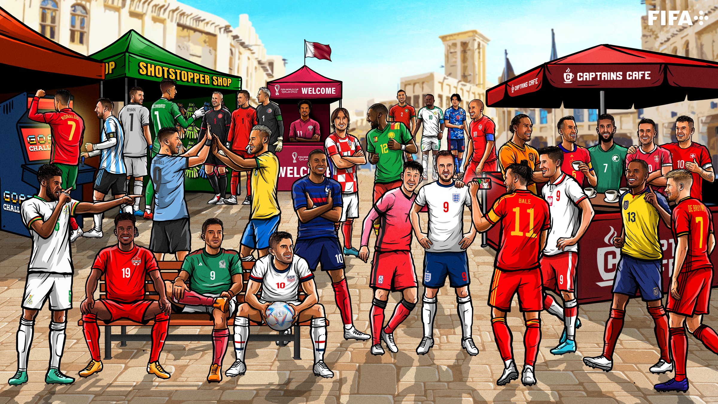 Partey Features In Poster For 2022 Fifa World Cup The Ghana Report