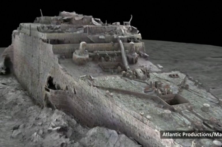 First full-sized 3D scan of the Titanic shipwreck captured | The Ghana ...