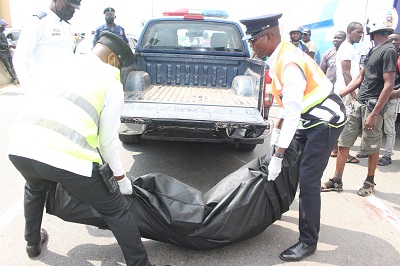 police conveying the body to the mortuary