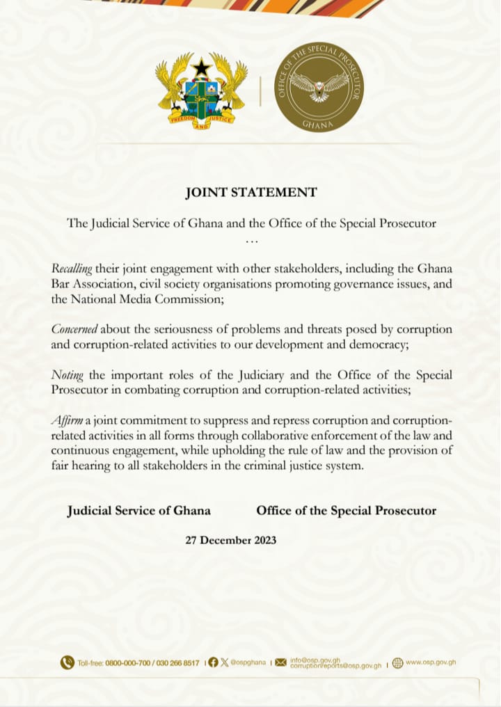 Judicial Service and OSP