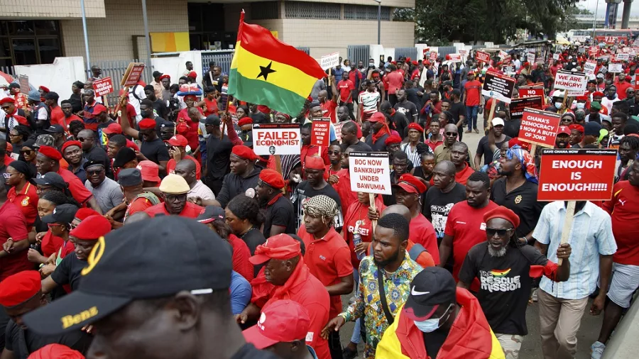 Here are the major demonstrations that rocked Ghana in 2023