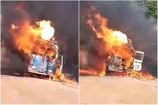 Three School Children Burnt To Death With One Injured As Car Bursts Into Flames At Huu