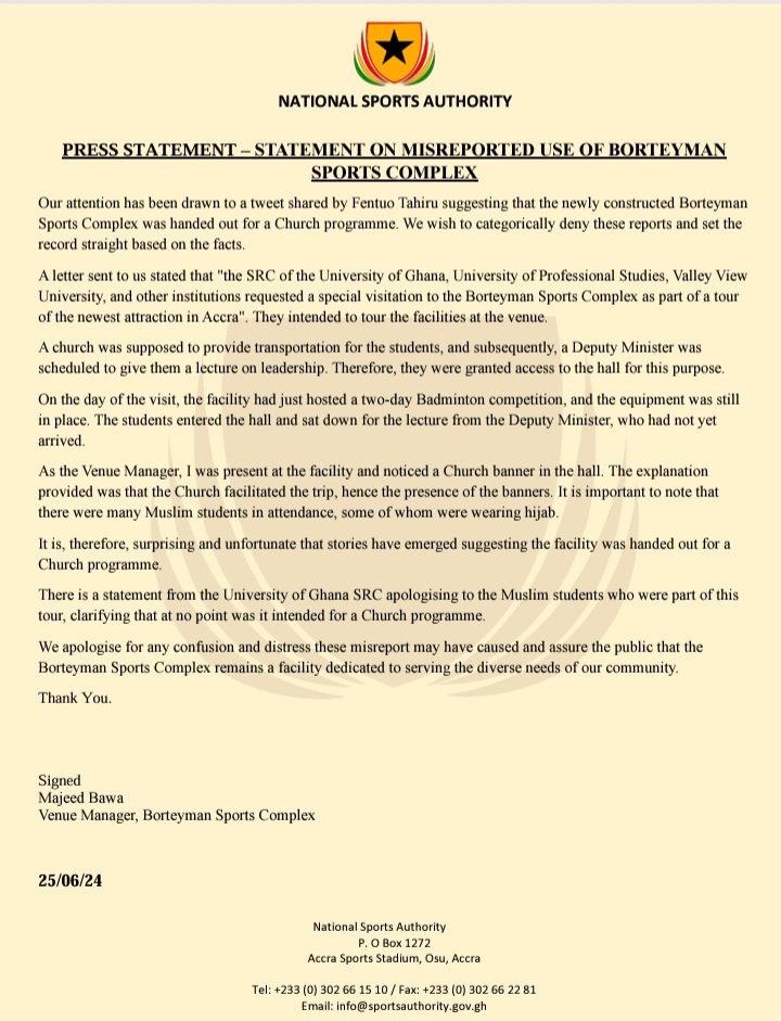 Borteyman Sports Complex