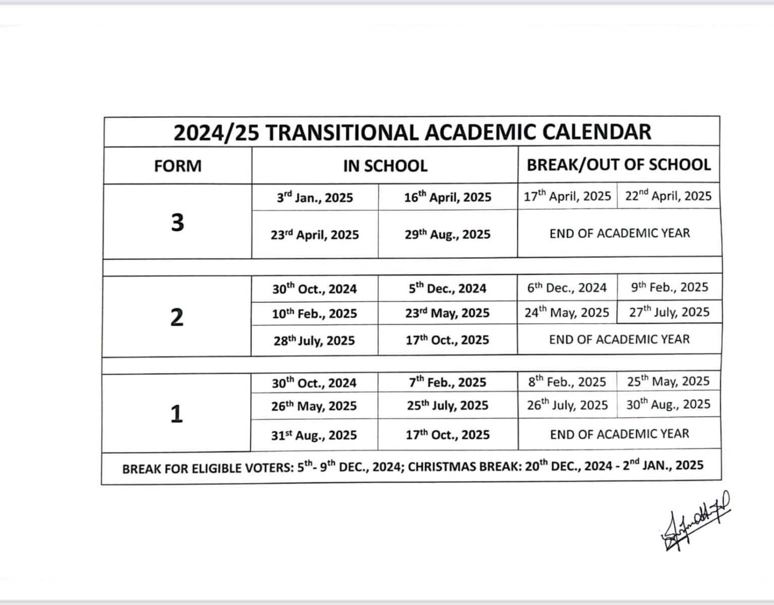 GES releases 2024/25 academic calendar for schools