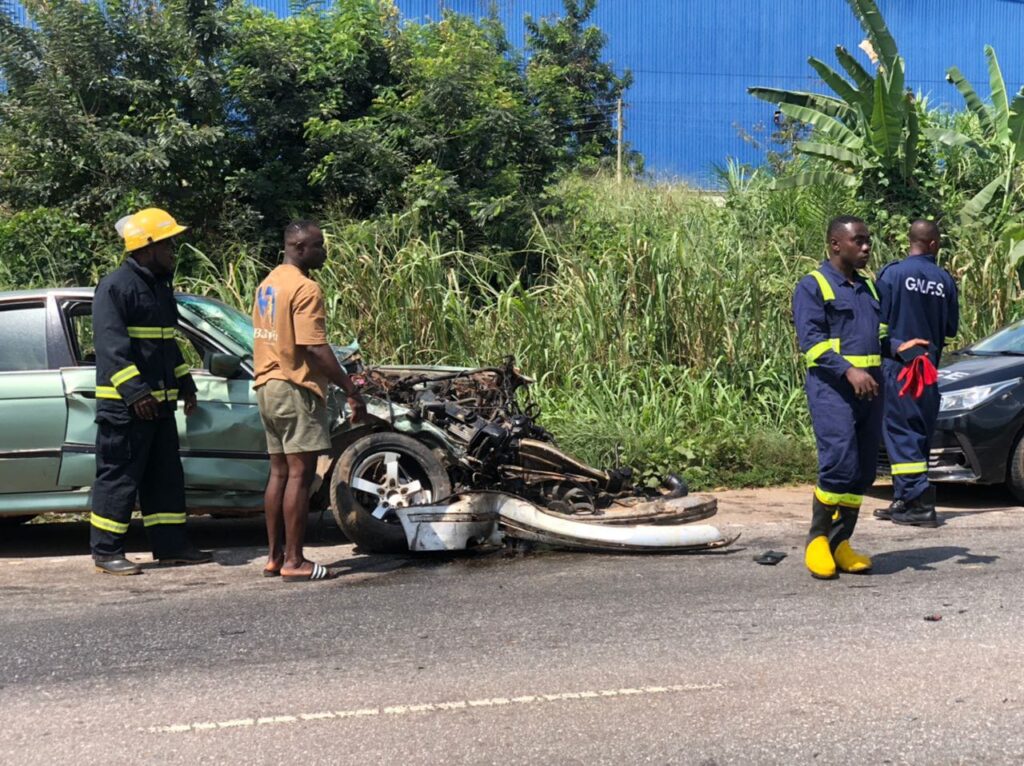 Gory accident at Ohene Nkwanta claims three lives
