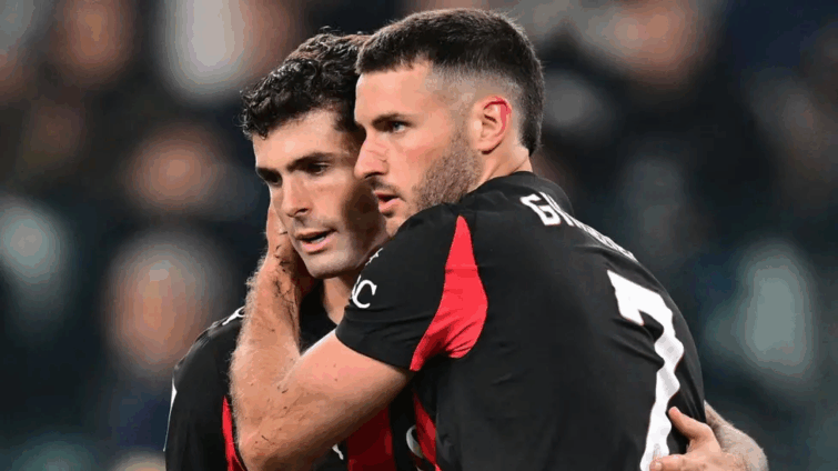 Pulisic misses penalty as AC Milan held by Juventus