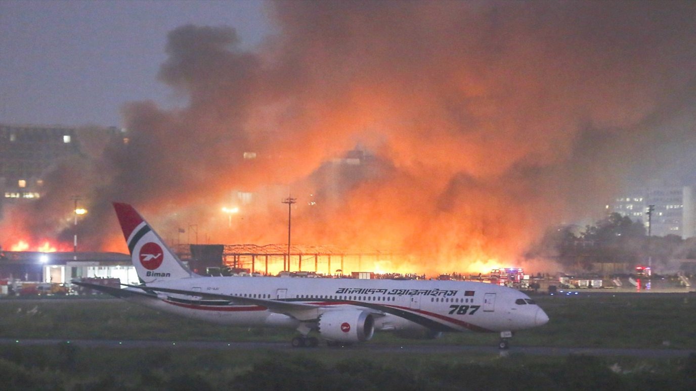 Airport inferno could cost Bangladesh $1bn in damages